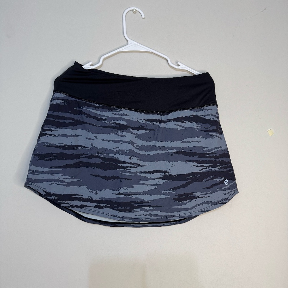 Baleaf Women’s Athletic Skort Size Large NWT Golf Tennis Running Skirt Zipper Po